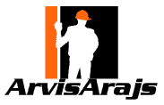 Arvis Arajs Bygg loga