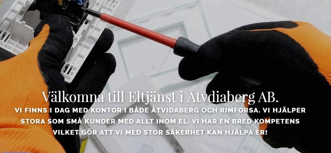 En bild som representerar Eltjänst i Åtvidaberg AB 