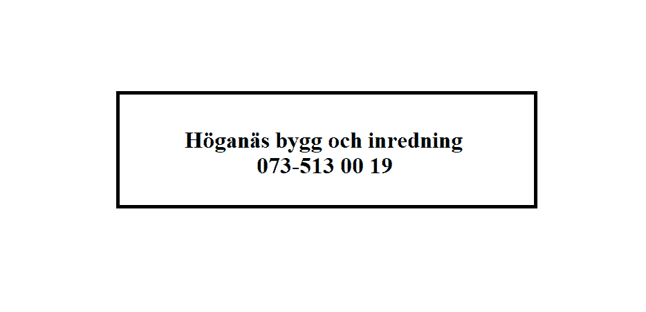 Höganäs bygg och inredning loga