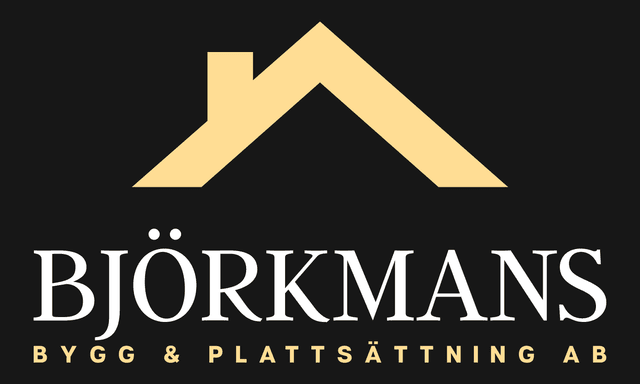 Björkmans Bygg & Plattsättning AB loga