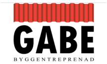 GABE Byggentreprenad loga