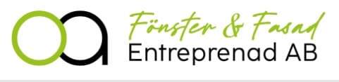 OA Fönster och Fasad Entreprenad AB loga
