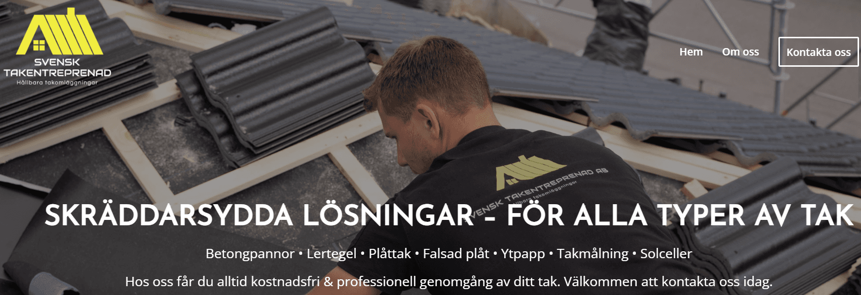 En bild som representerar Svensk Takentreprenad AB