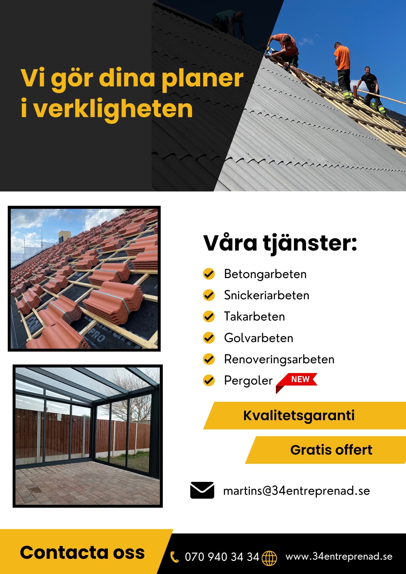 En bild som representerar 34 Entreprenad AB