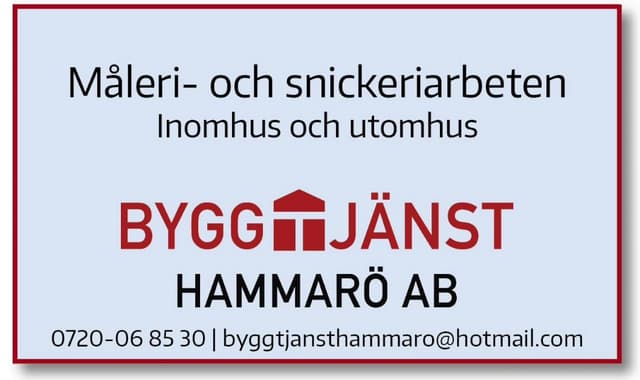 Byggtjänst Hammarö AB logo