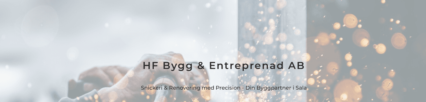 En bild som representerar HF Bygg & Entreprenad AB