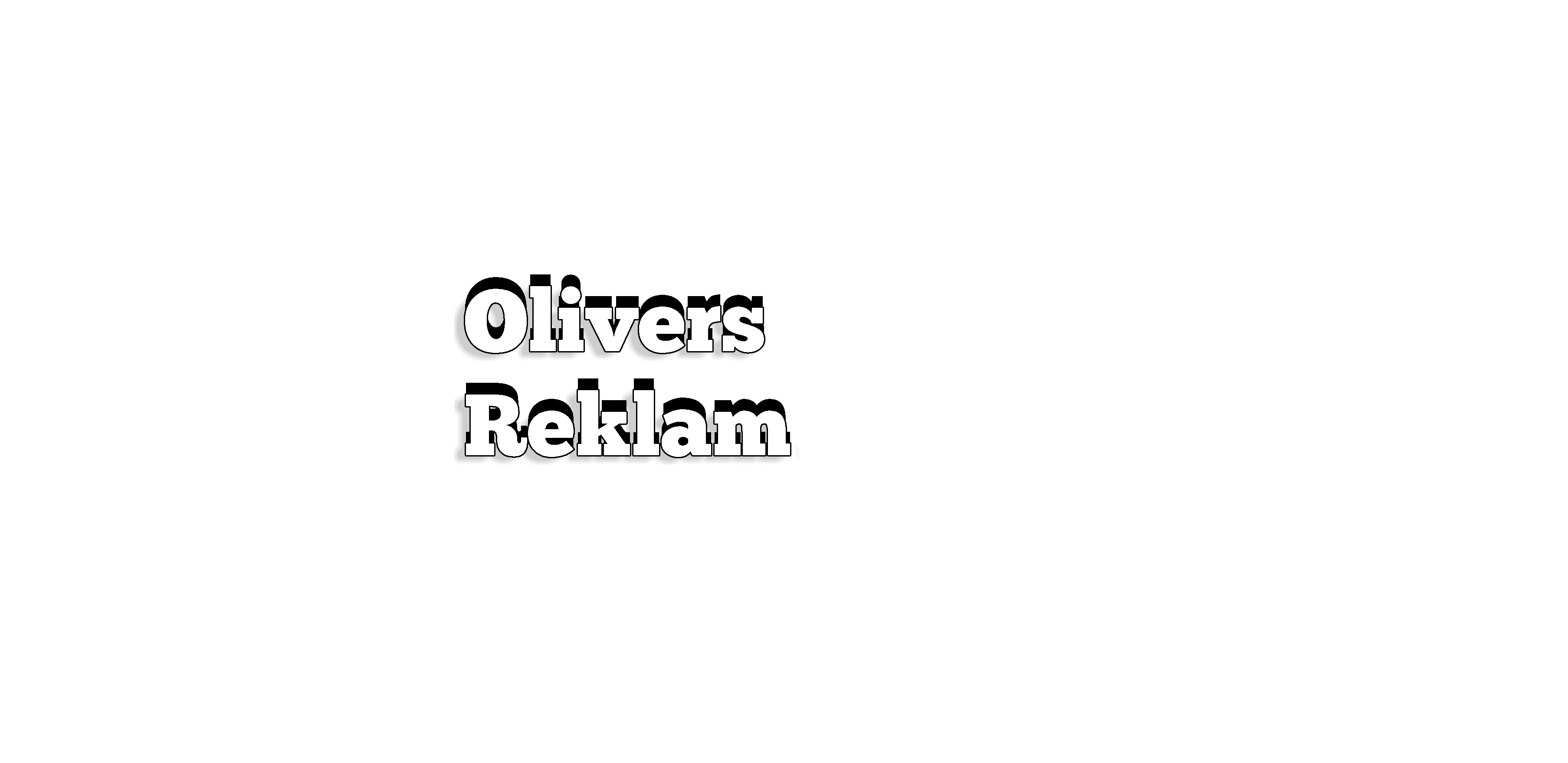 En bild som representerar Olivers Reklam AB