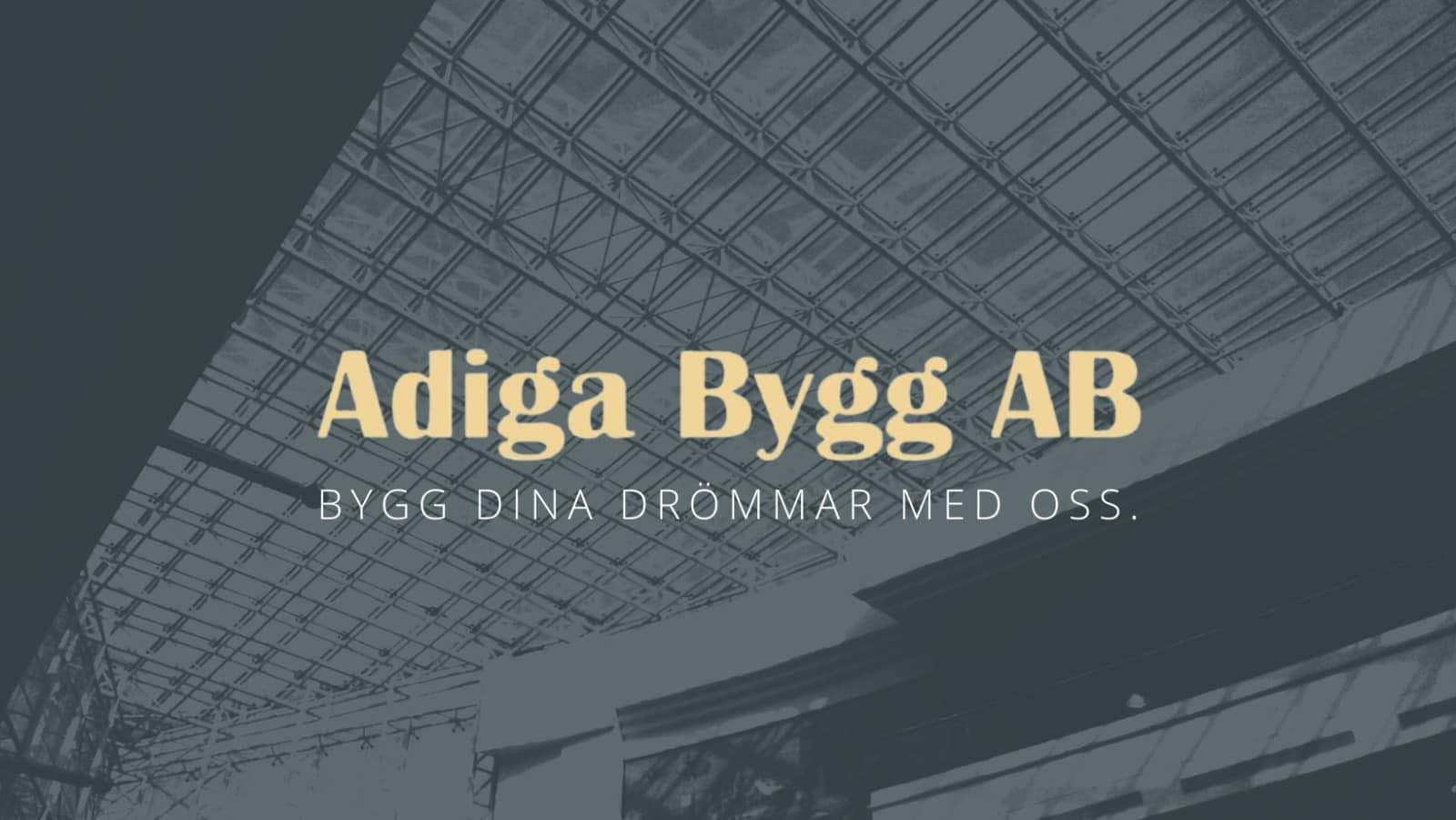 En bild som representerar Adiga Bygg AB