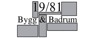 19/81 Bygg & Badrum loga