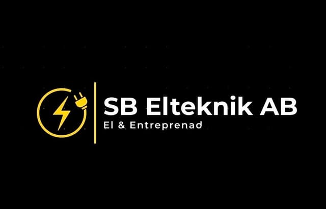 SB Elteknik El & Entreprenad AB loga