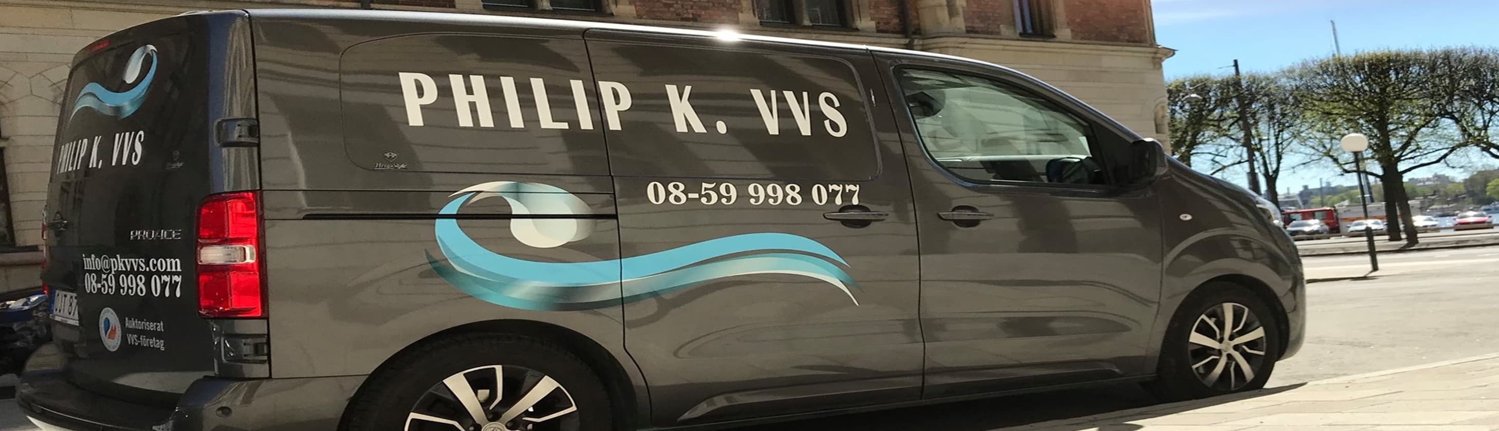 En bild som representerar Philip K. VVS AB