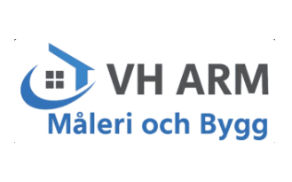 VH ARM Måleri & Bygg loga
