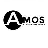 Amos Byggentreprenad AB loga