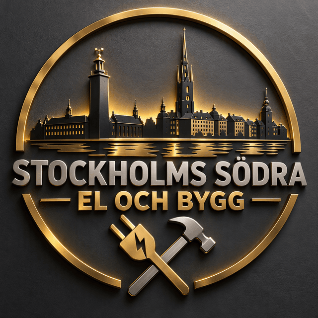 Stockholms Södra El och Bygg loga