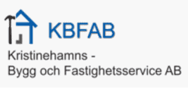 KBF Kristinehamns Bygg och Fastighetsservice loga