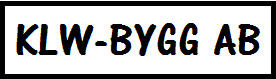KLW-BYGG AB loga