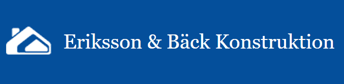 Eriksson & Bäck Konstruktion AB loga