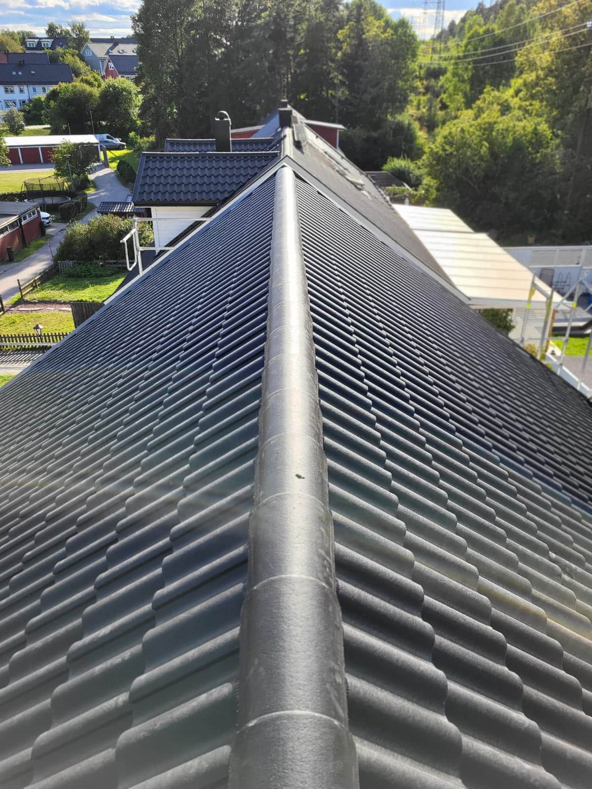 En bild som representerar PR Tak RENOVERING AB