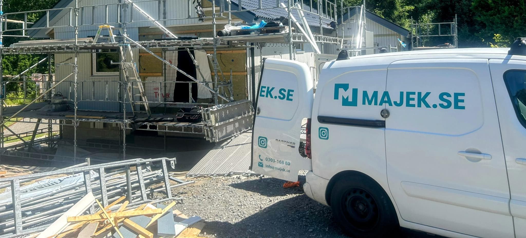 En bild som representerar Majek Bygg & Entreprenad AB