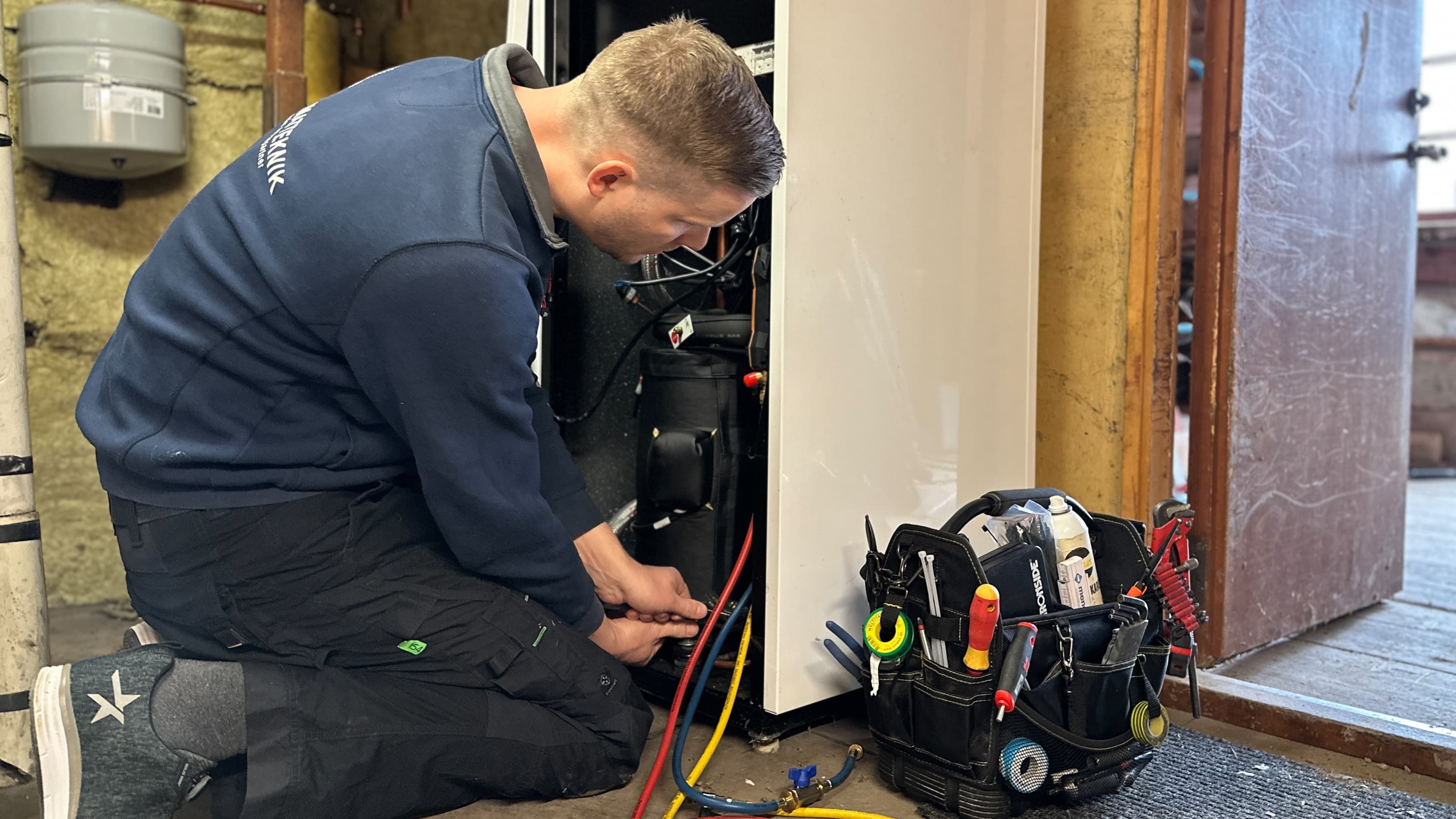 En bild som representerar LK Klimatteknik