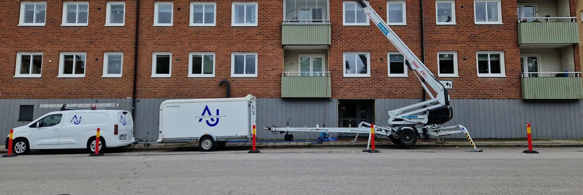 En bild som representerar AJ Bygg & Fastighetsservice AB