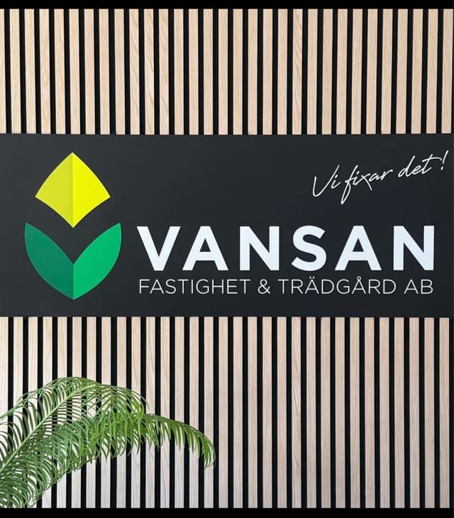Vansan Fastighet & Trädgård AB loga