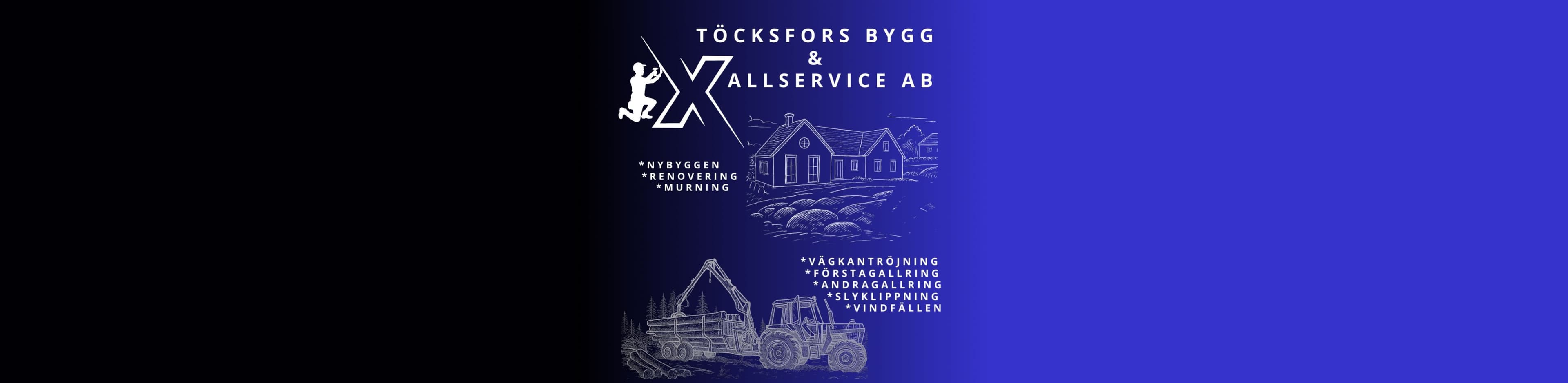 En bild som representerar Töcksfors Bygg & Allservice AB