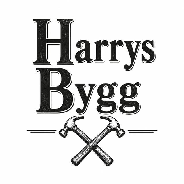Harrys Bygg i Gävleborg loga